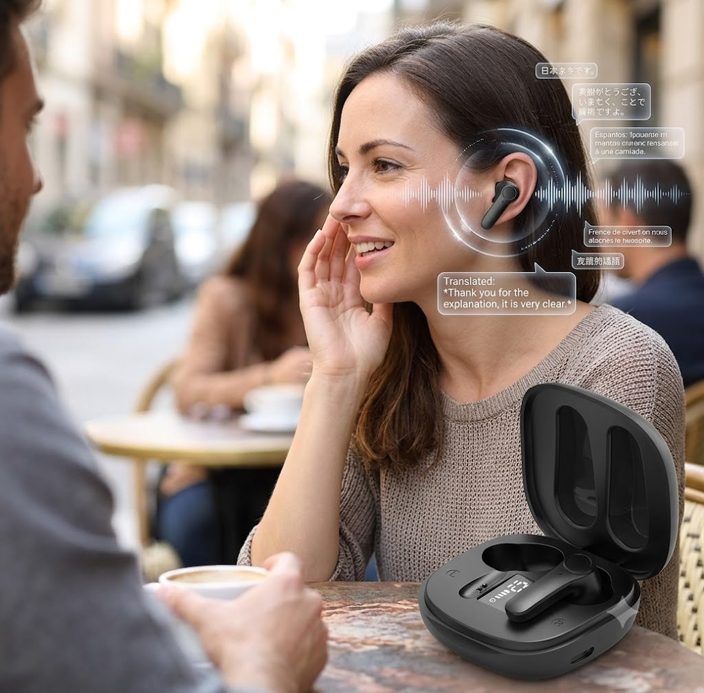 Wireless Bluetooth Translation Earbuds