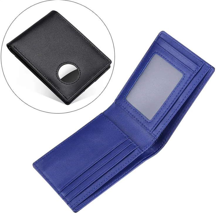 Men's Leather Tracker Wallet