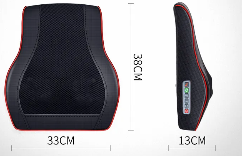 Electric Heated & Massaging Pillow for Muscle Relief