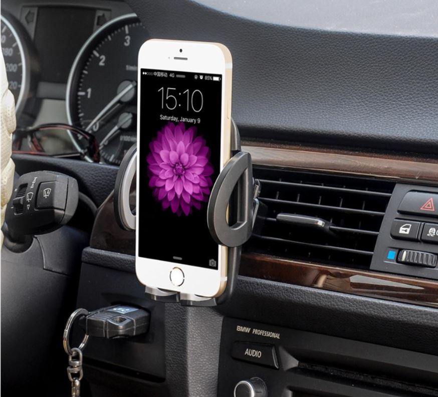 Car Air Vent Cell Phone Mount With Adjustable Cradle