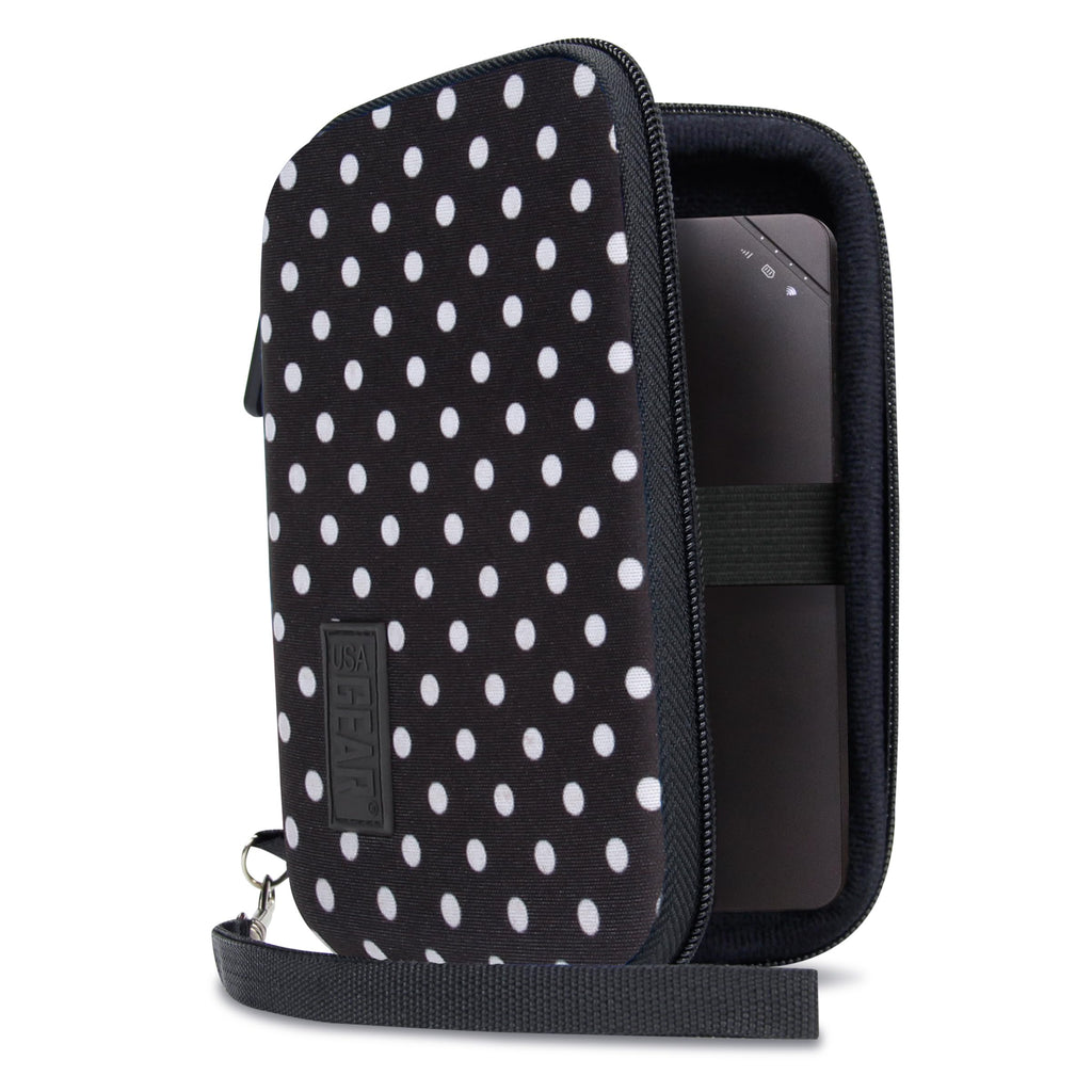 USA Gear Portable WiFi Hotspot for Travel Carrying Case